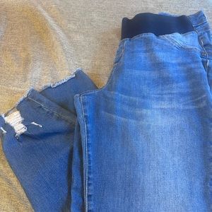 Sonoma Plus Size Distressed Maternity Jeans